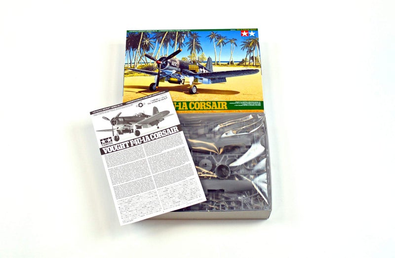 Tamiya Models Vought F4U-1A Corsair Model Kit - Image 2